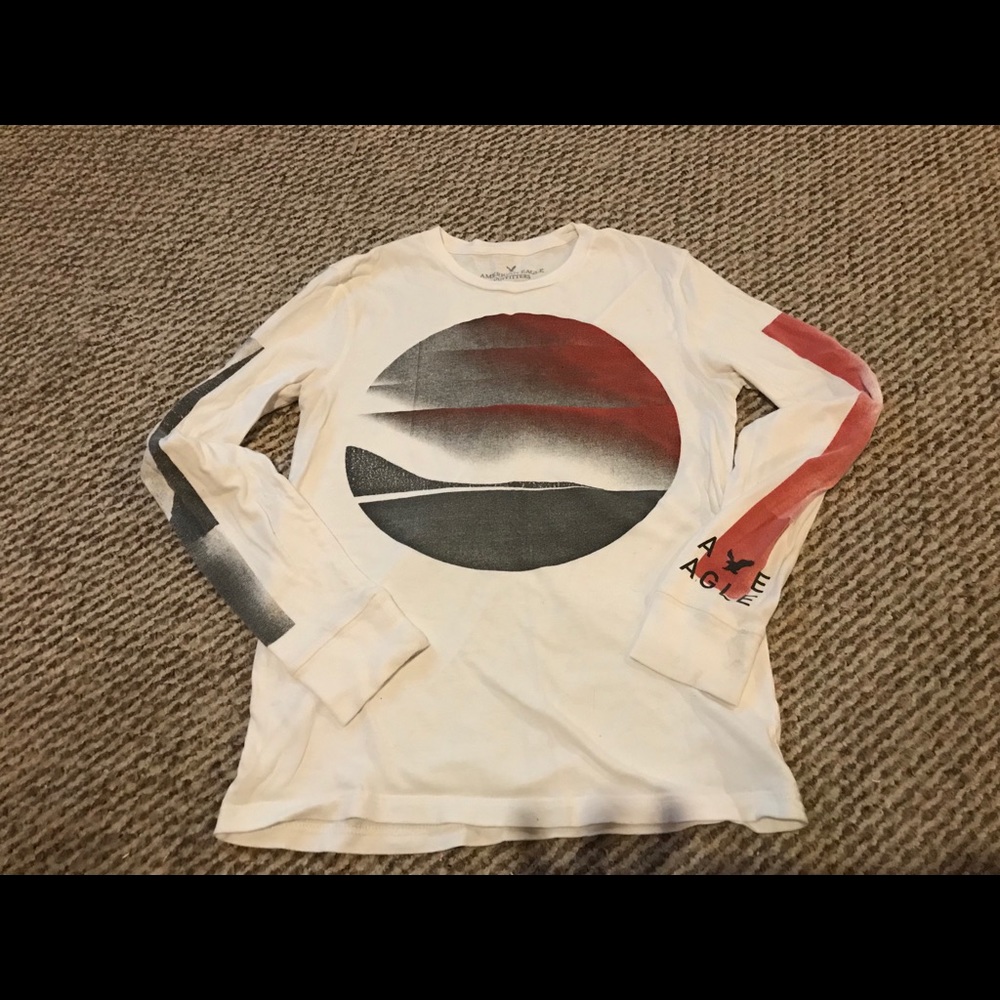 Men’s American Eagle Long Sleeve T-Shirt